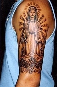 Religious tattoo design[1]