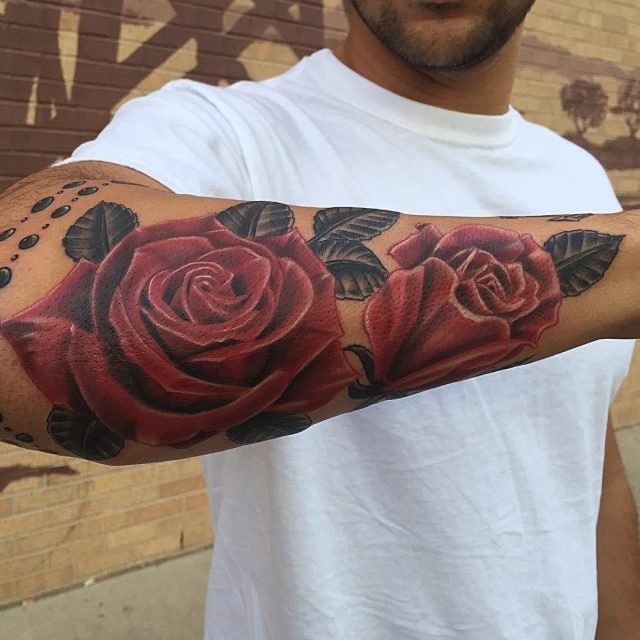 Rose tattoo 37