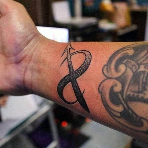 sagittarius symbol tattoo