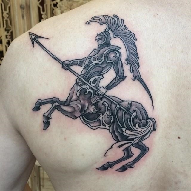 halfsleeve sagittarius tattoo - Design of TattoosDesign of Tattoos