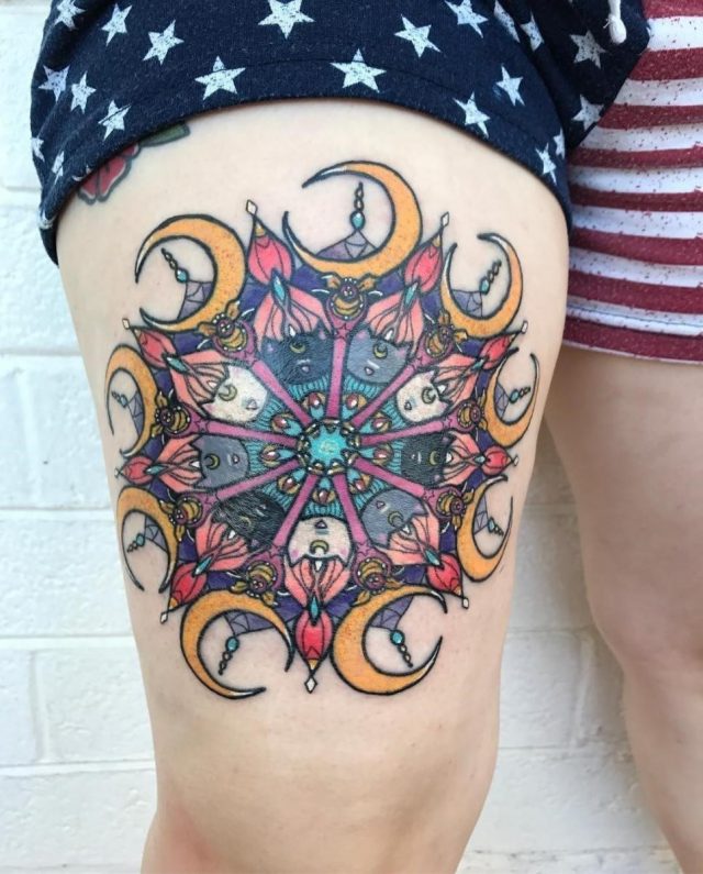 Sailor moon mandala