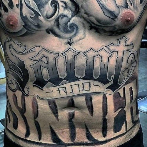 50+ stomach tattoos for men Ideas [Best Designs] • Canadian Tattoos