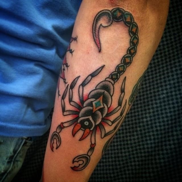 Scorpion tattoo 6