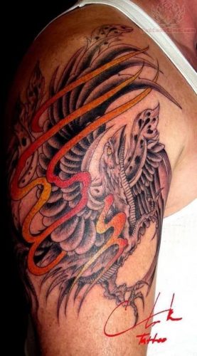 48+ phoenix tattoo men Ideas [Best Designs] • Canadian Tattoos