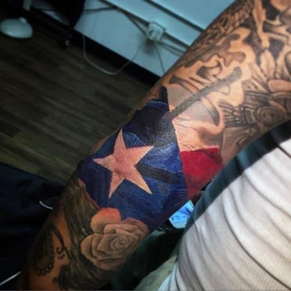 Elbow tattoo