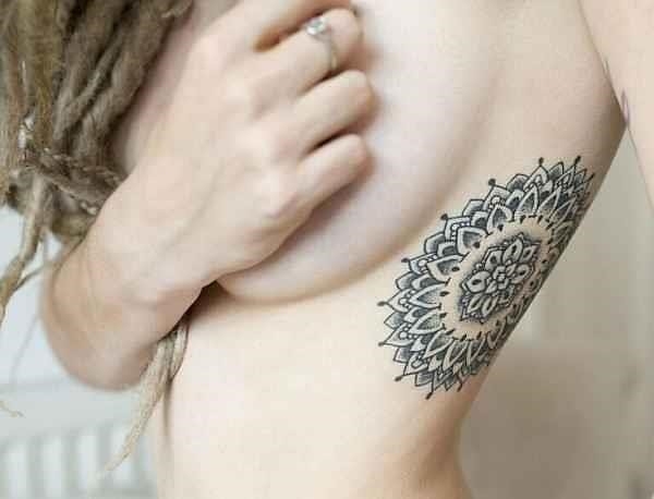 Side boob tattoo idea171