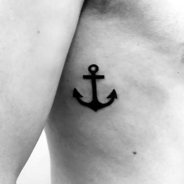 Simple anchor themed tattoo ideas