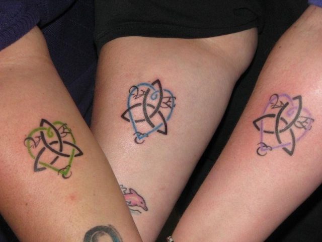 Sister tattoos for 3 3