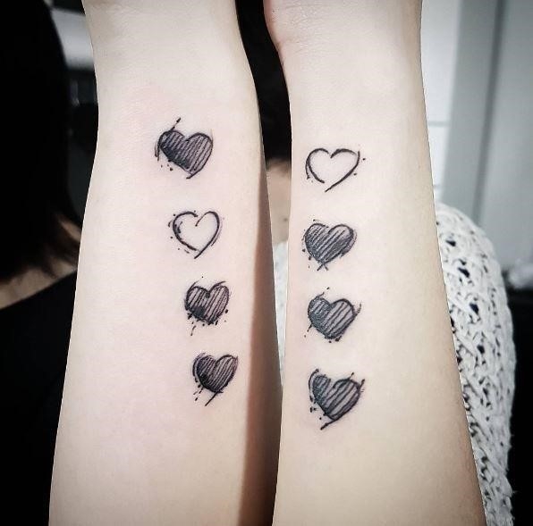 25 Splendid Sister Tattoos On Wrist  Tattoo Designs  TattoosBagcom