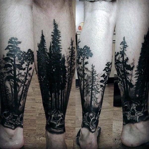 42 Enchanting Forest Tattoo Design Ideas  Their Meanings  Body Art Guru