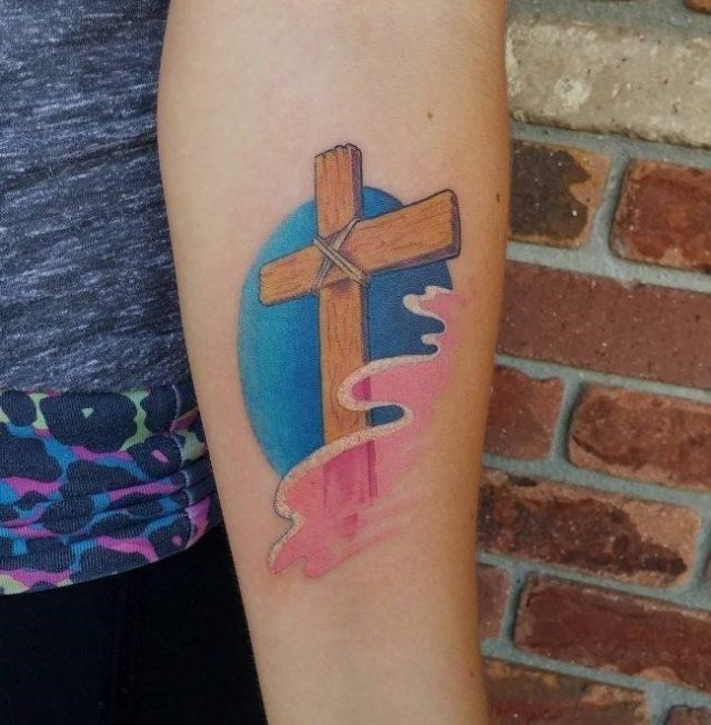 Small cross tattoo6 650×662