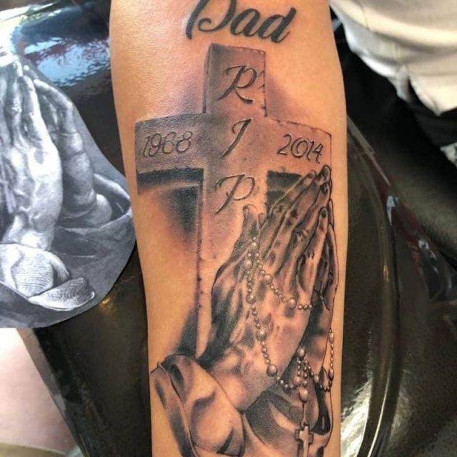 Small memorial tattoos for dad 5 800×800