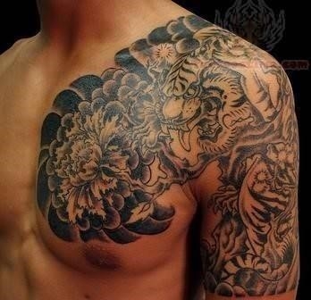 Spectacular asian tattoo