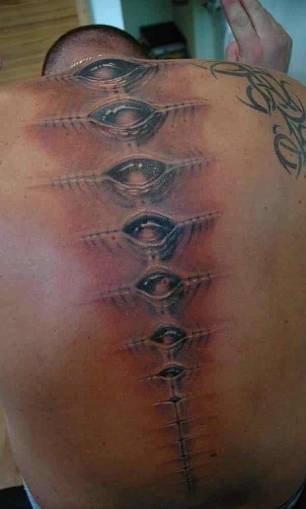 Spine tattoos 29