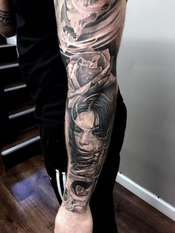 Sexy Sleeve Tattoos for Women with Dark Skin - She So Healthy