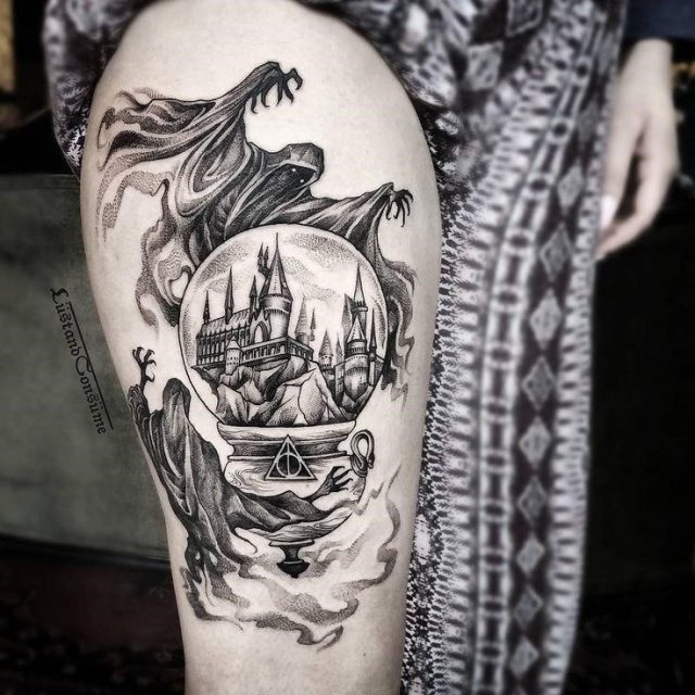 Tattoo trends one of the best harry potter tattoos ive ever seen