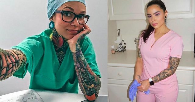 Tattooed nurses fb