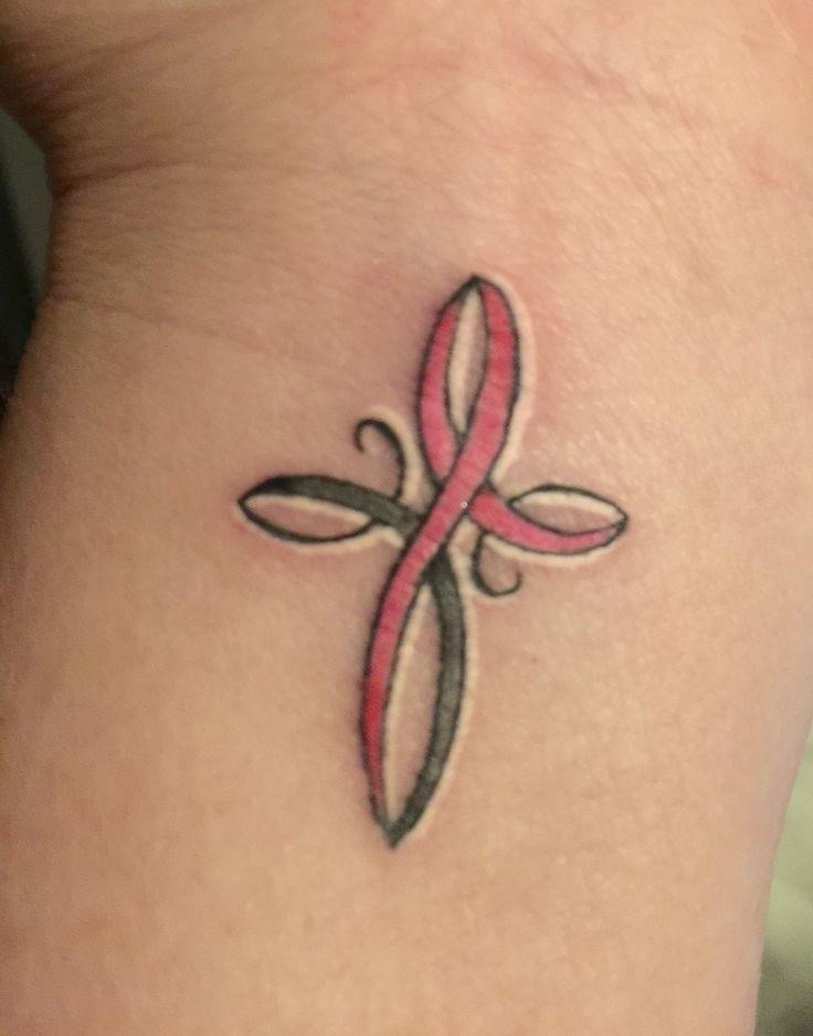 65 Best Cancer Ribbon Tattoo Designs  Meanings  2019