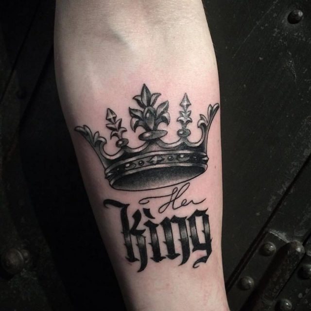 Terrific crown tattoo