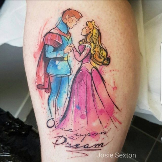 The world of disney tattoos 9