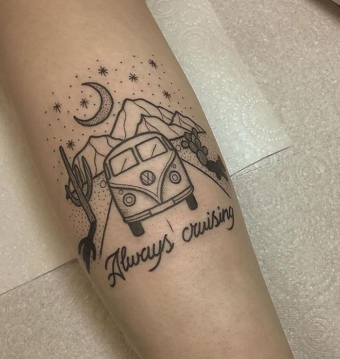 travel tattoo