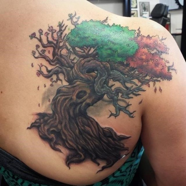 Tree tattoo 59 650×650