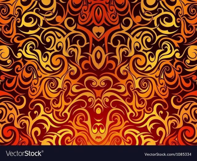 Tribal tattoo background vector 1085334