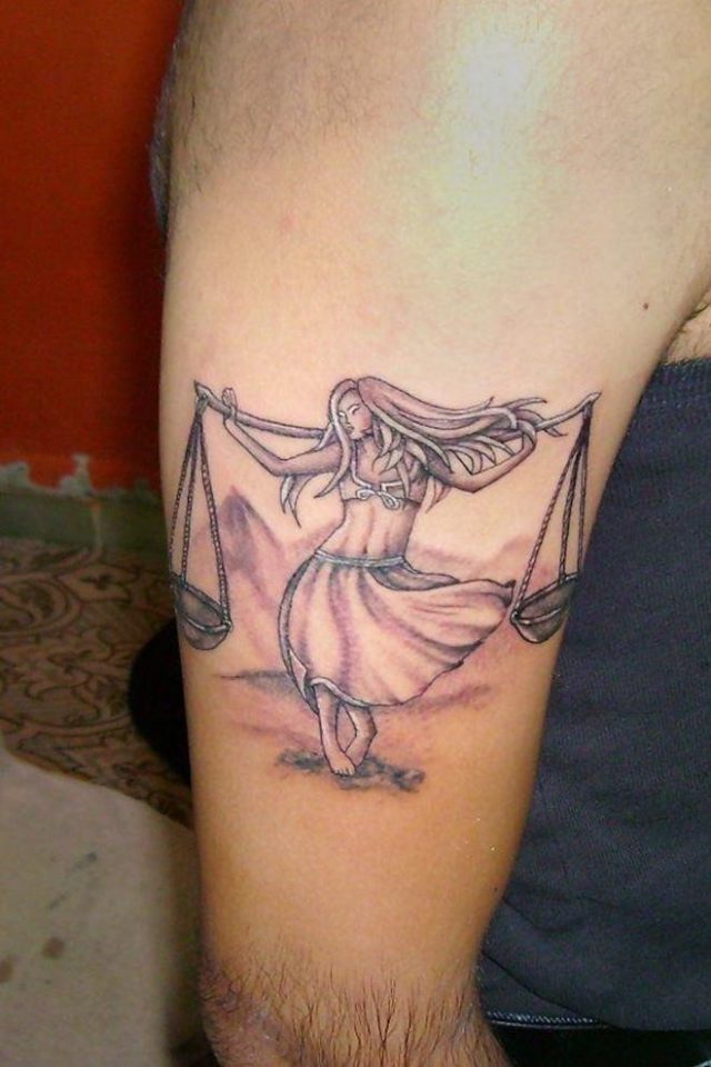 Unique libra tattoos 1