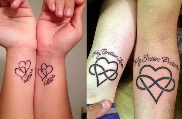 Unique sister tattoos