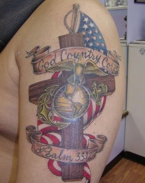 United states marine corps tattoos