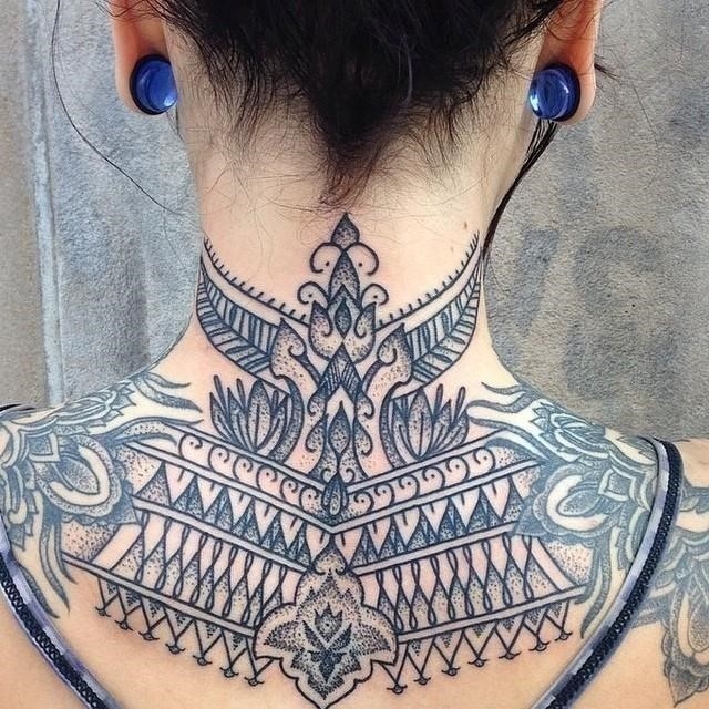 Upper back tattoo 5