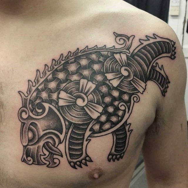 Viking bear tattoo 5