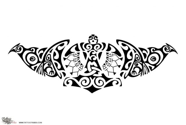 Viking maori protection tattoo