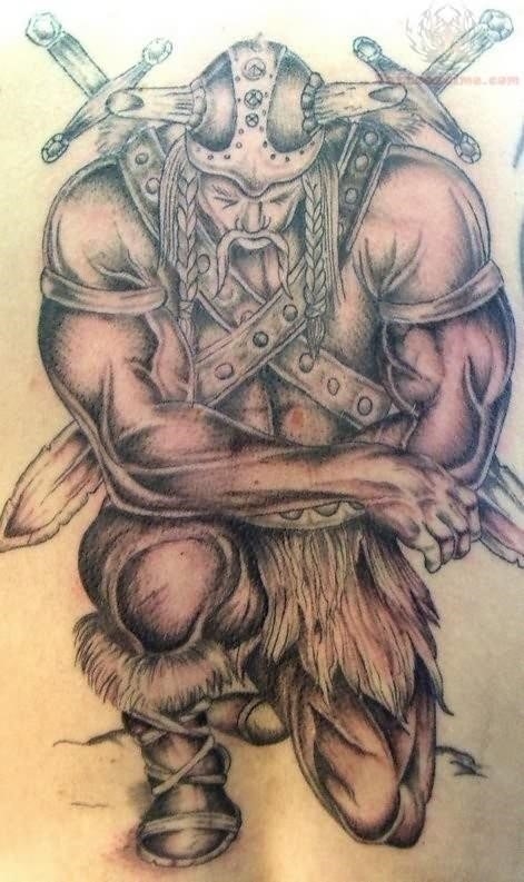 Viking warrior tattoos