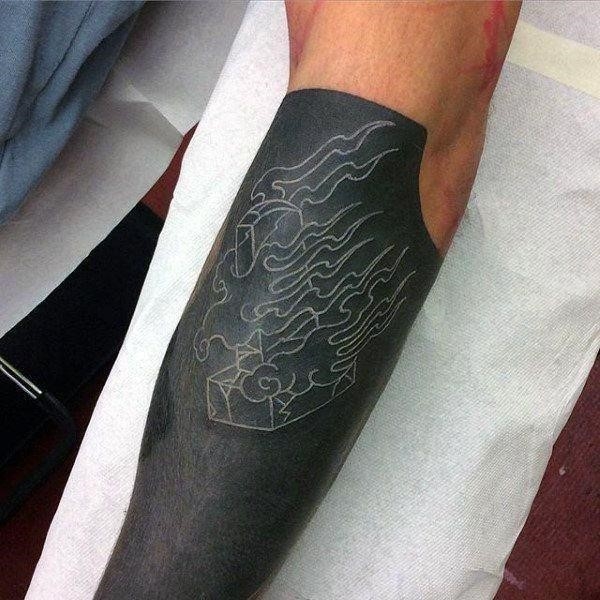 White ink tattoos 15031759