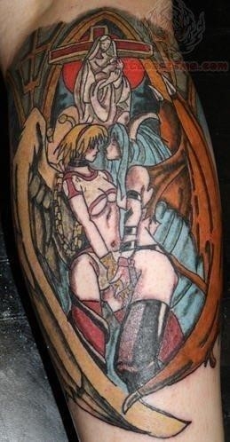 Wicked anime tattoo
