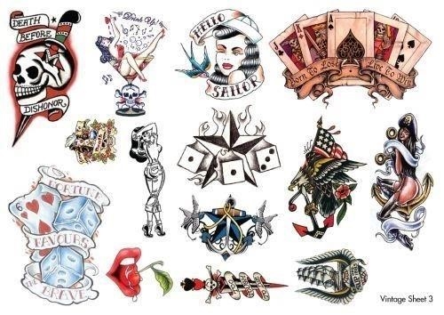 vintage tattoo signs