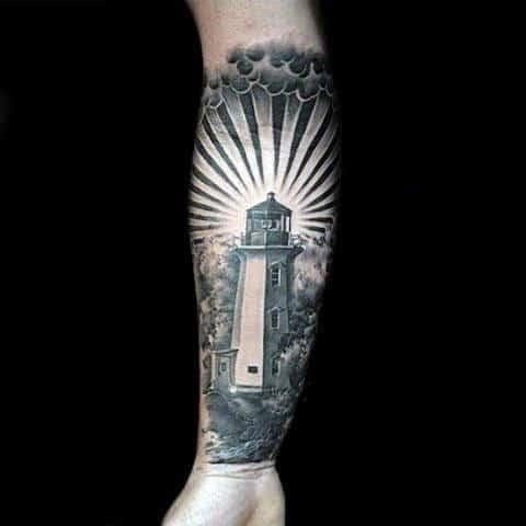 150 Best Lighthouse tattoo ideas in 2023  lighthouse tattoo sleeve tattoos  nautical tattoo