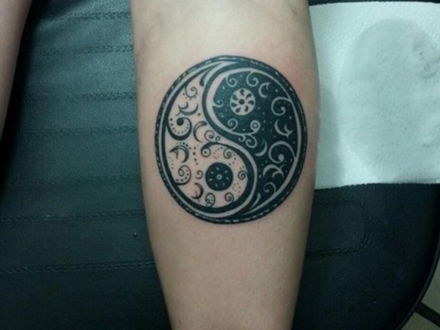 Yin yang tattoo 23